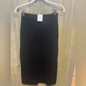 Free People Classic Black Skirt NWT
